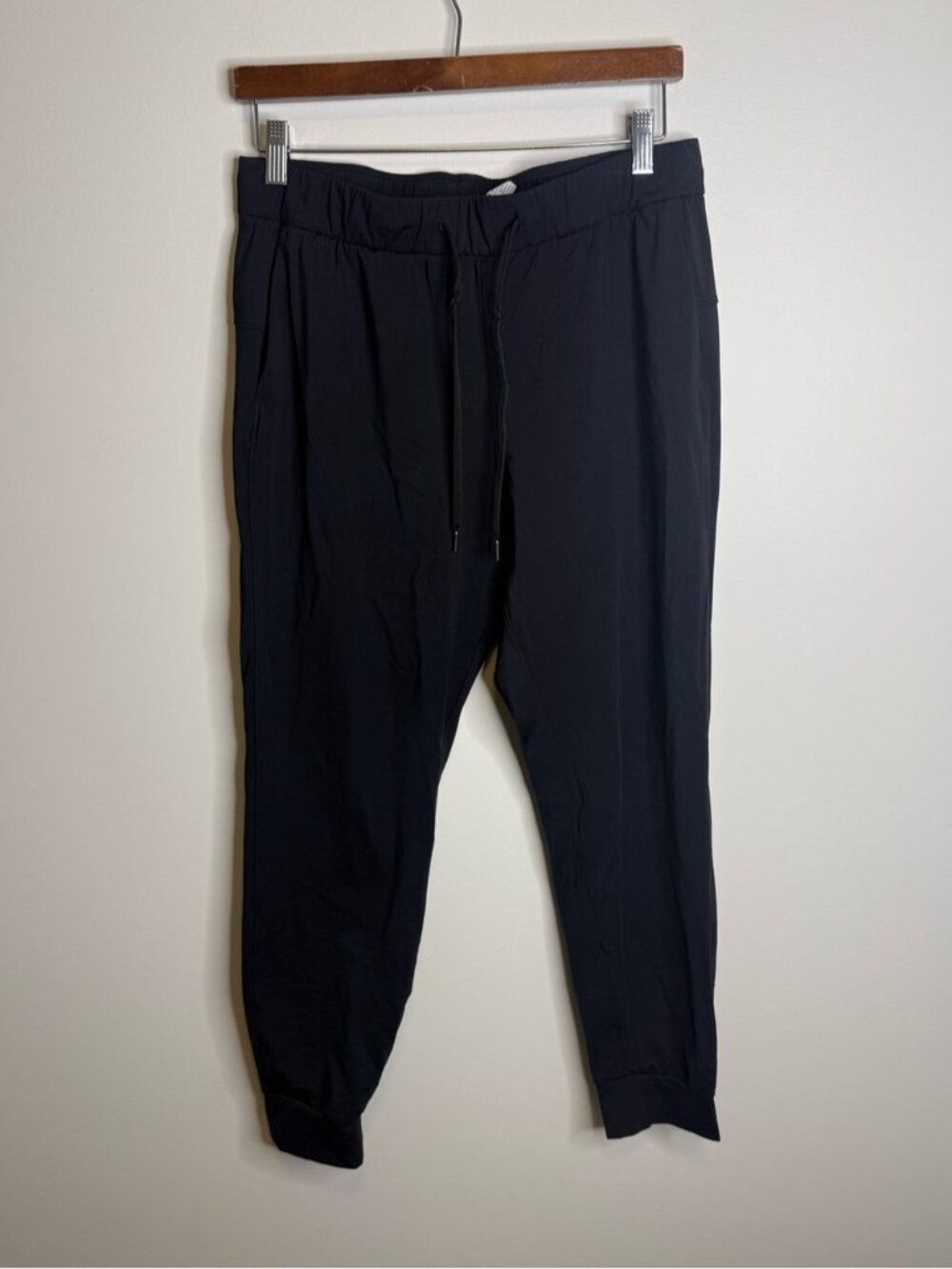 CRZ Yoga size L (12) black stretch travel pant jogger
